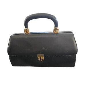 CS Top Handle Satchel Bag Purse Handbag Black